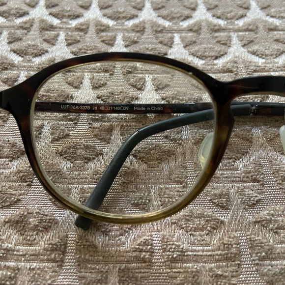 Jins Airframe Eyeglasses 48*21*140 LUF-16A-337B 28, eyeglasses - Picture 3 of 8
